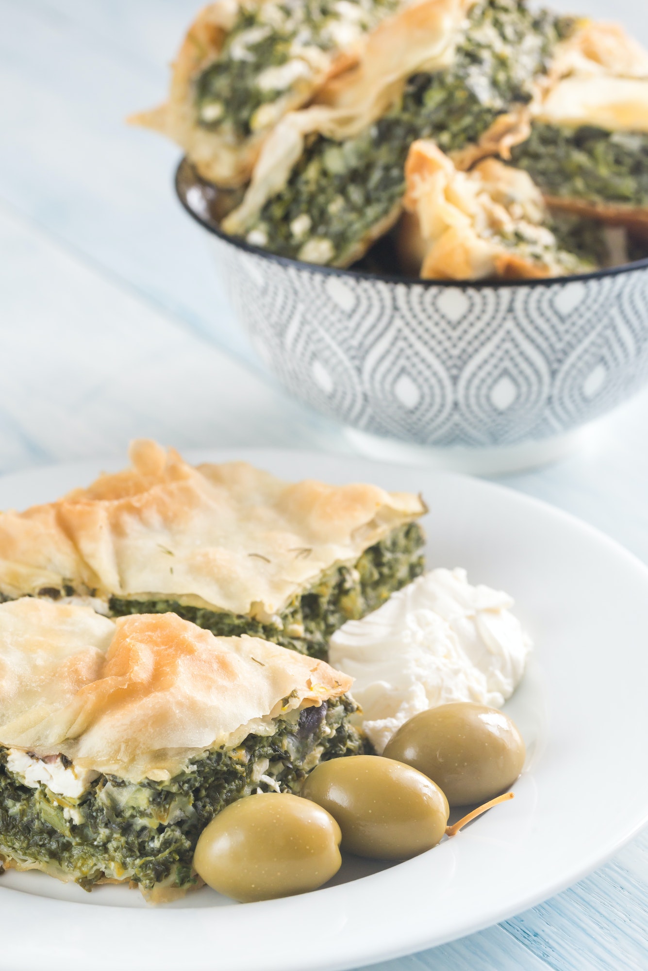 Spanakopita - Greek spinach pie